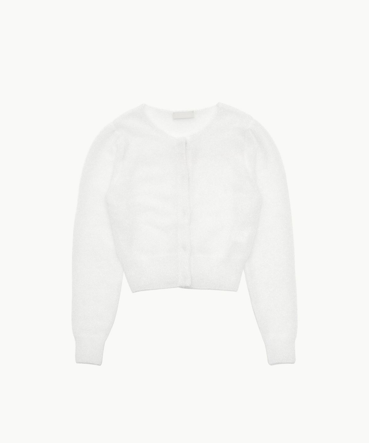 아모멘토(AMOMENTO) HAIRY NEW GRANDMA CARDIGAN_WHITE