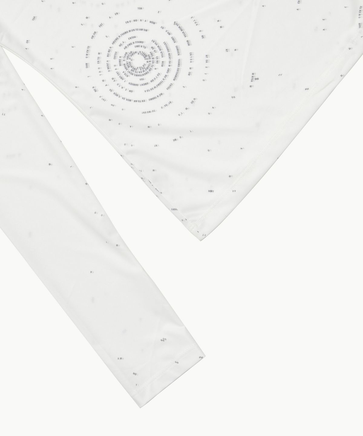 아모멘토(AMOMENTO) PRINTED ROUND LONG SLEEVE T-SHIRT_WHITE