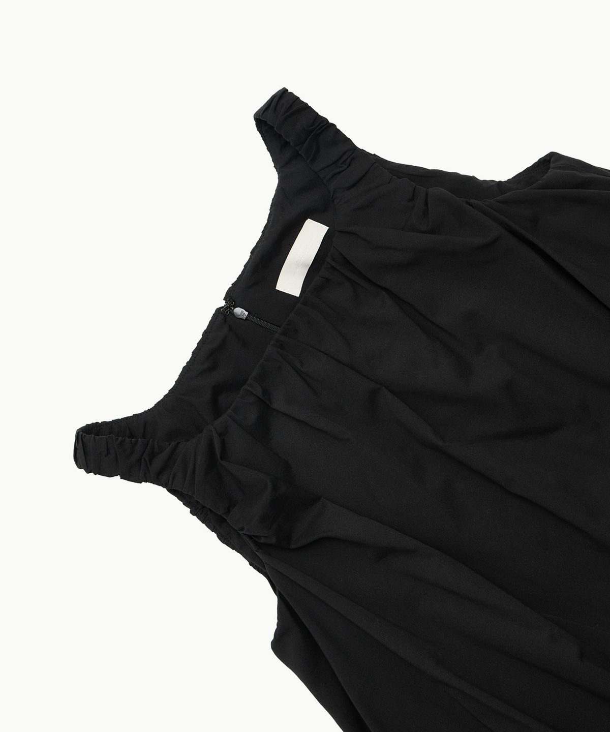 아모멘토(AMOMENTO) SHEER VOLUME MINI DRESS_BLACK