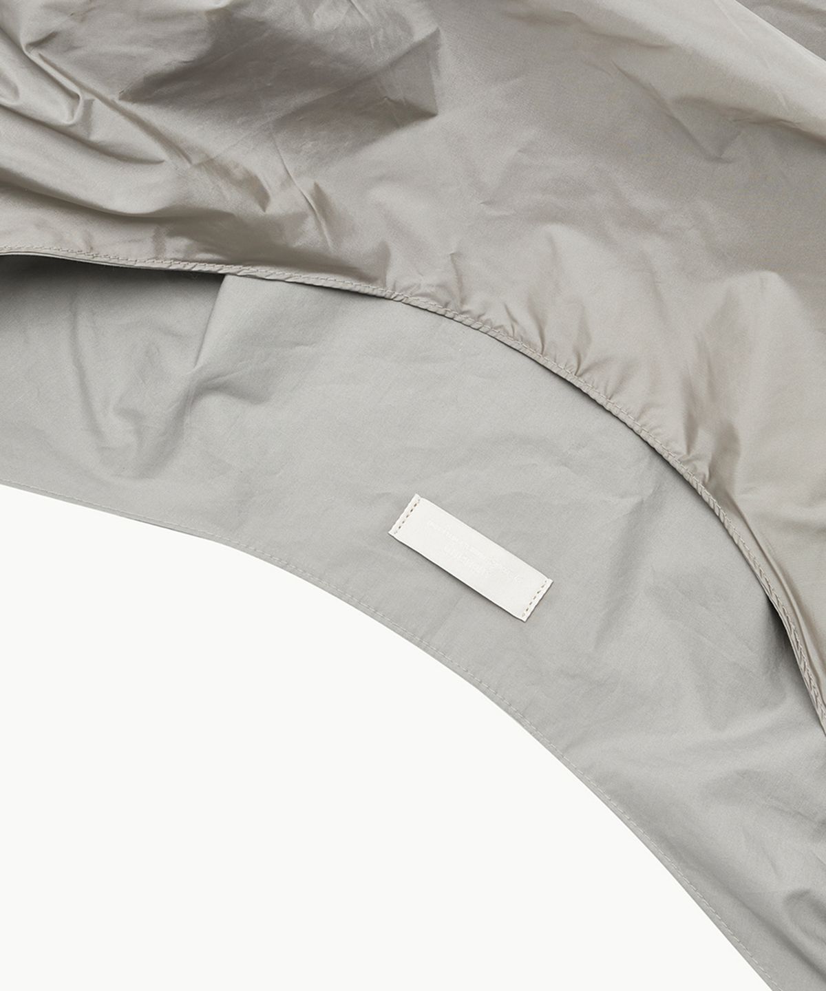 아모멘토(AMOMENTO) SHIRRING TOTE BAG_GREY