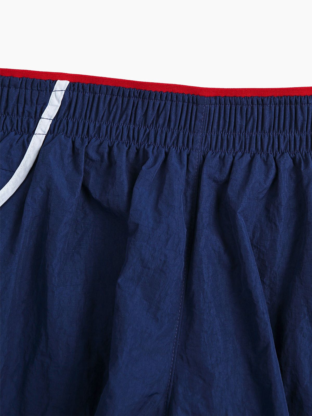 미나수(MENASOO) RUNNING TRACK NYLON SHORTS_NAVY