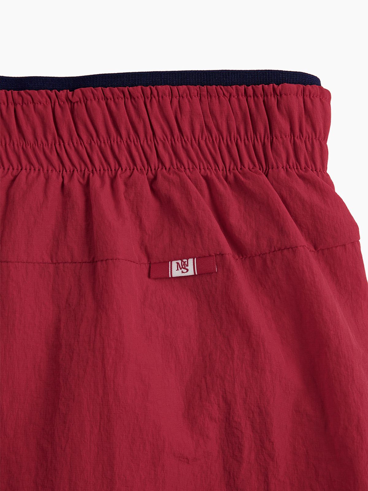 미나수(MENASOO) RUNNING TRACK NYLON SHORTS_RED