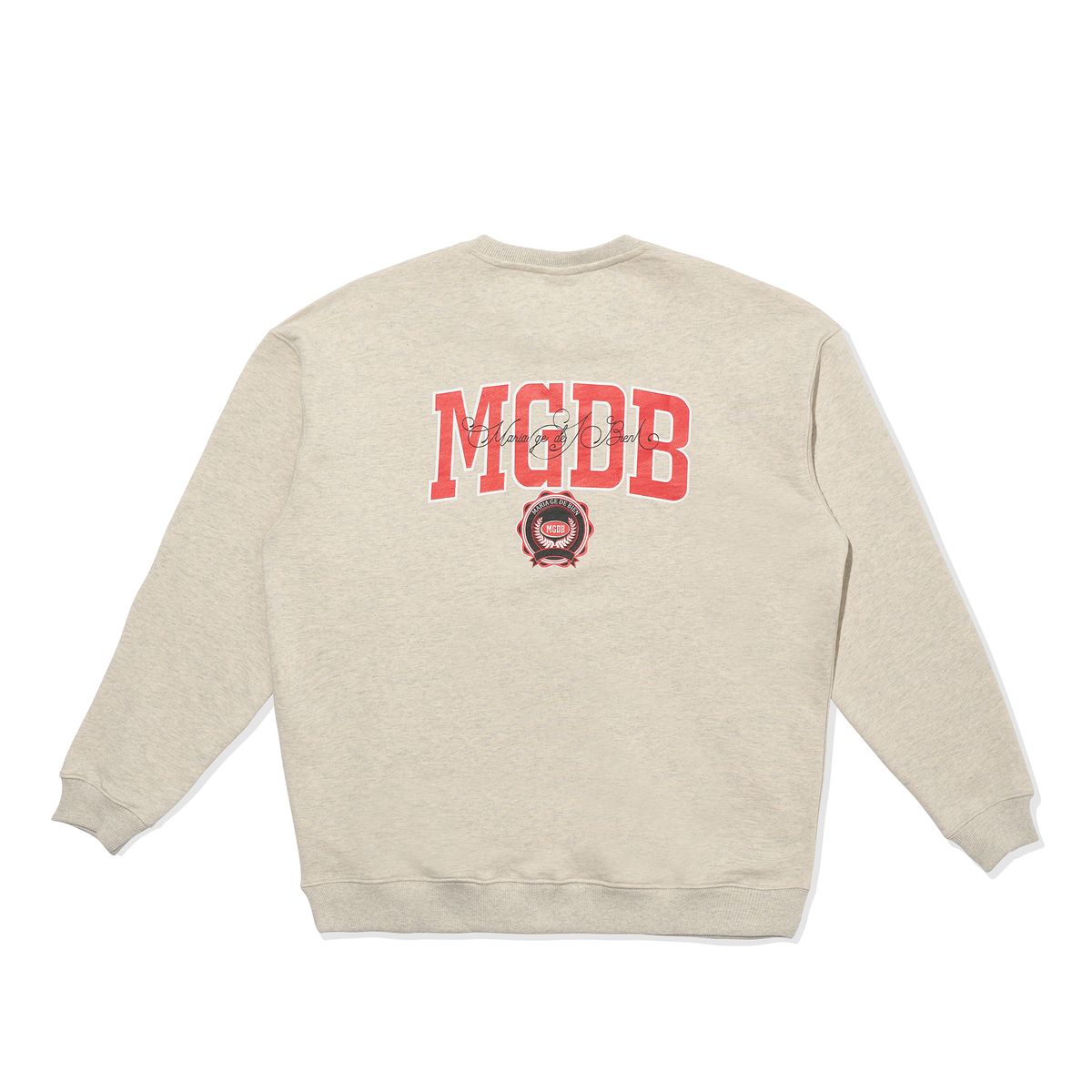 마리아쥬드비엔(MARIAGEDEBIEN) OAT GRAY SWEAT-SHIRTS (243)