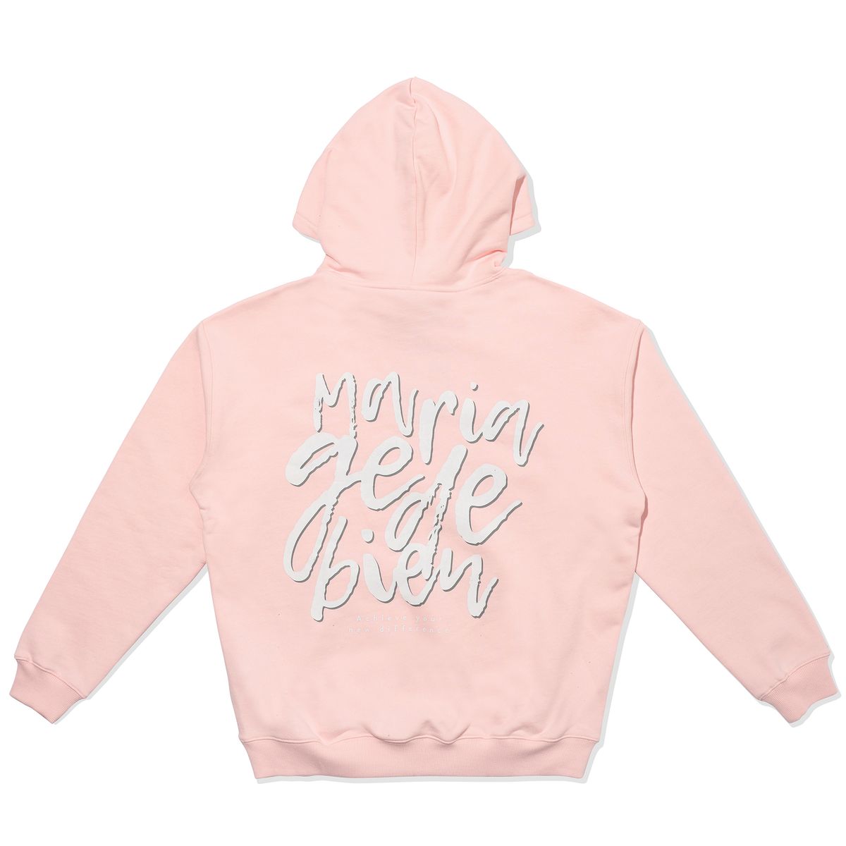 마리아쥬드비엔(MARIAGEDEBIEN) PINK HOODIE (245)