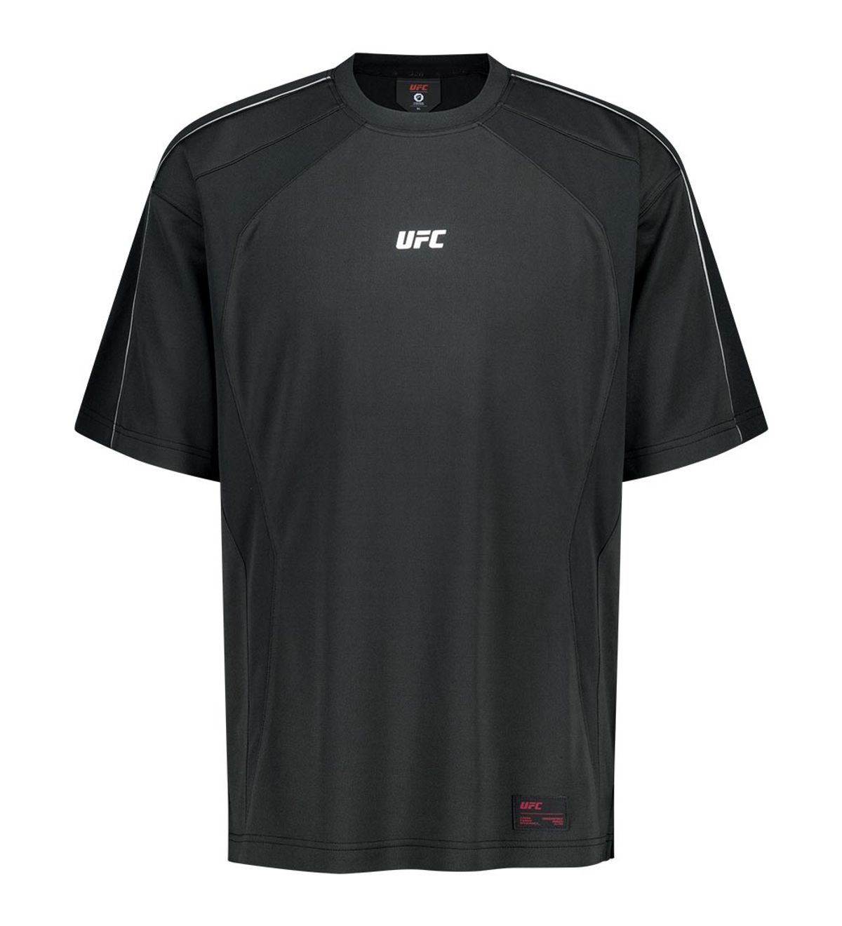 유에프씨 스포츠(UFC SPORT) UFC 블레이즈+ 릴렉스핏 반팔 티셔츠 블랙 U4SSV2309BK
