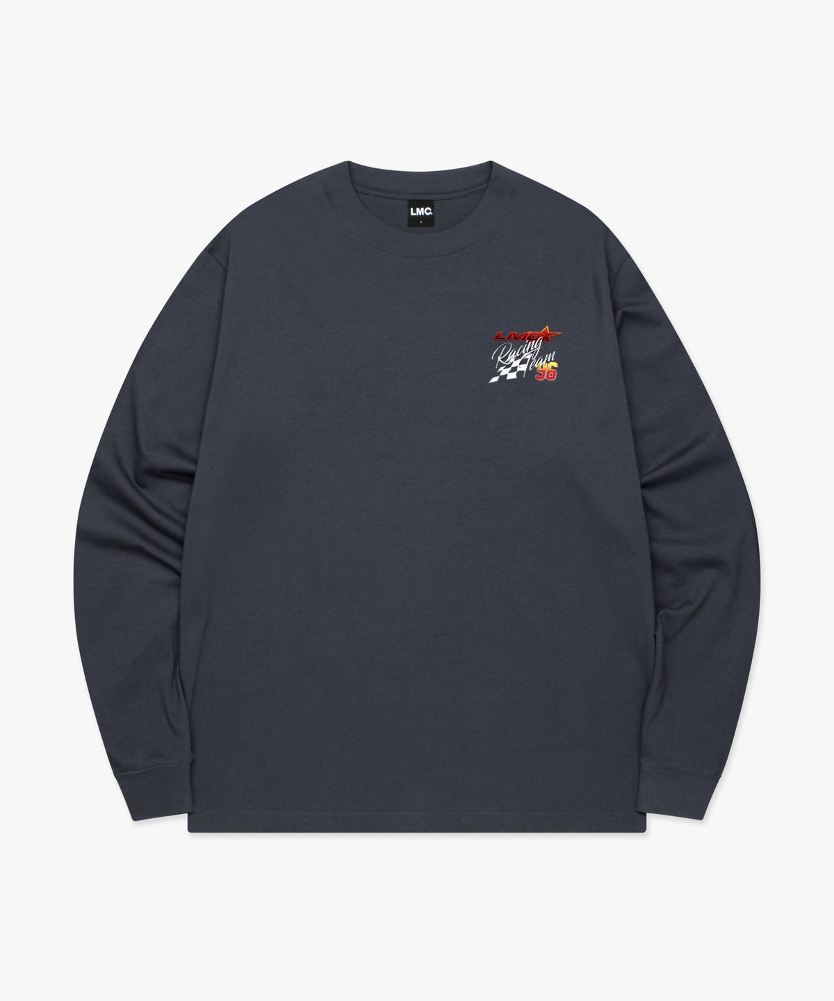 엘엠씨(LMC) RACING TEAM LONG SLV TEE charcoal