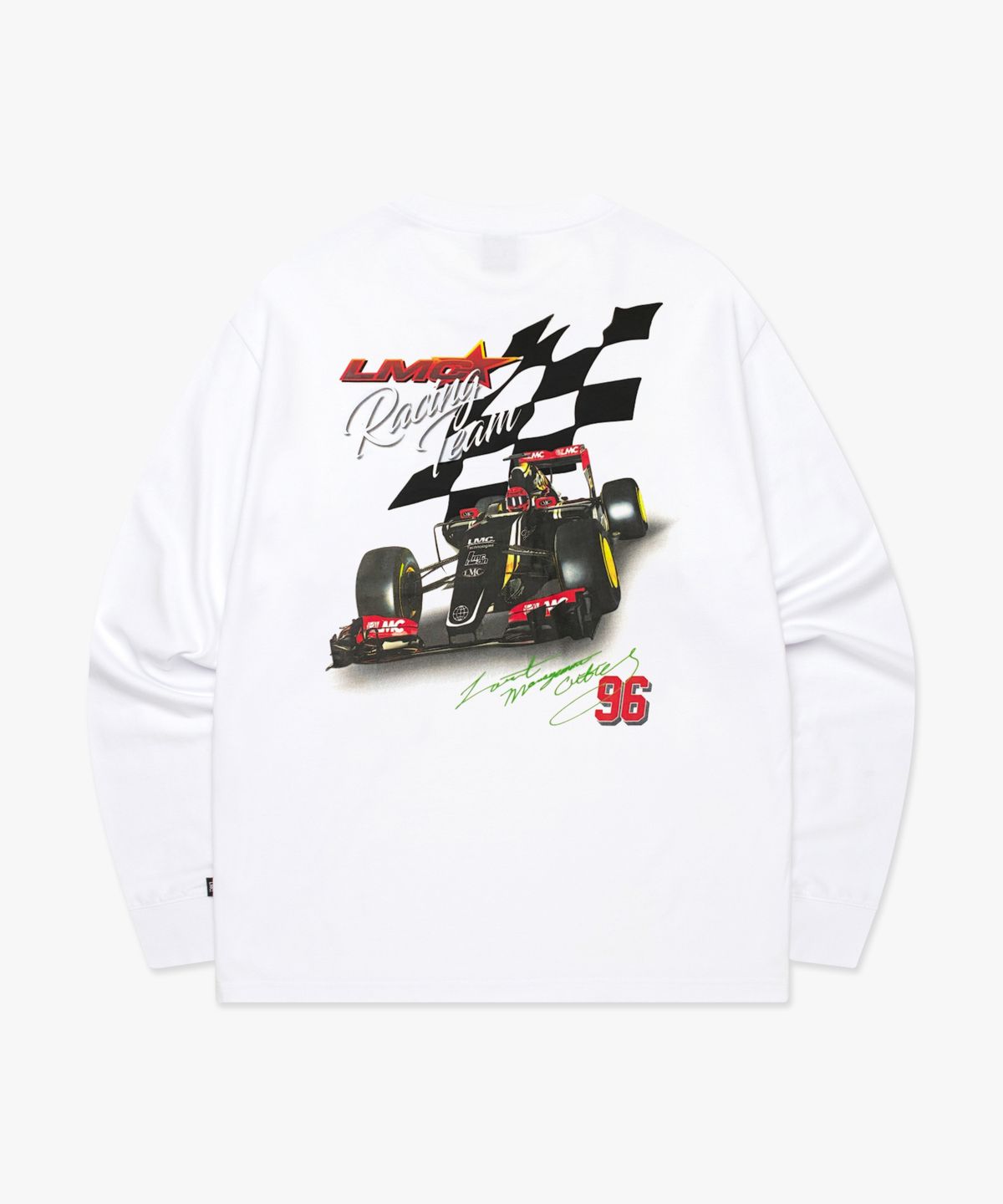 엘엠씨(LMC) RACING TEAM LONG SLV TEE white
