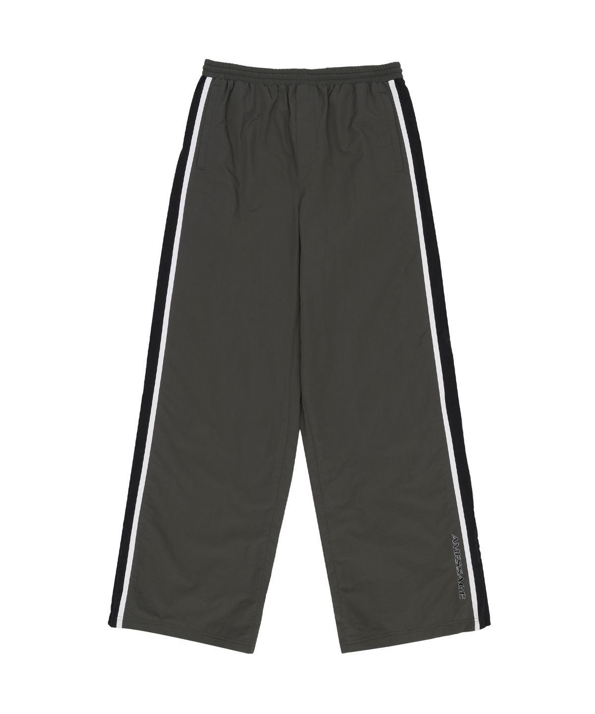 아메스 월드와이드(AMES-WORLDWIDE) SIDE LINE TRACK PANTS CHARCOAL (AM2ESUPA10A)