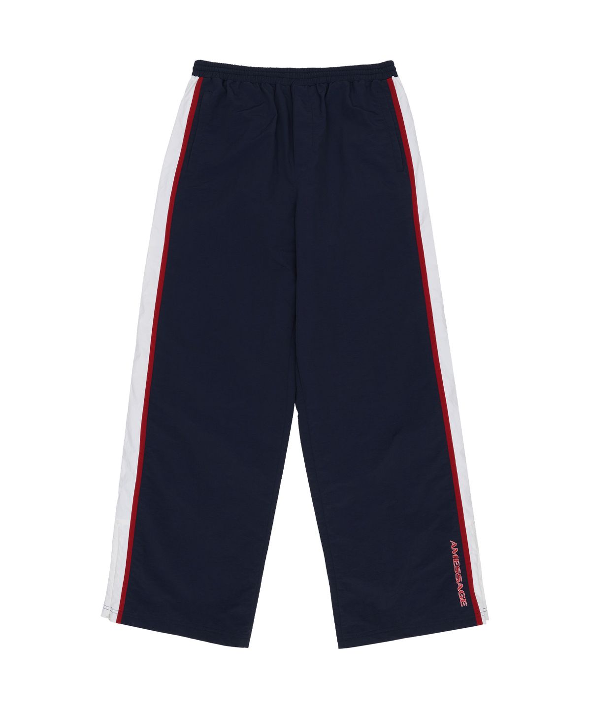 아메스 월드와이드(AMES-WORLDWIDE) SIDE LINE TRACK PANTS NAVY (AM2ESUPA10A)