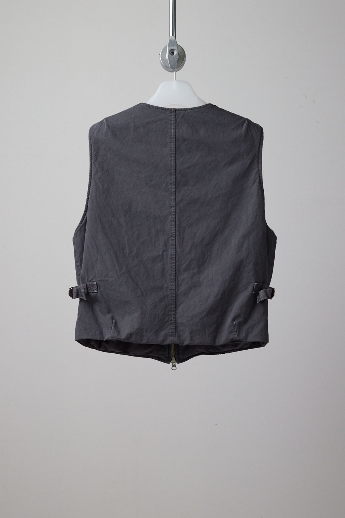 해칭룸(HATCHINGROOM) VTG Layering Vest Dyed Grey