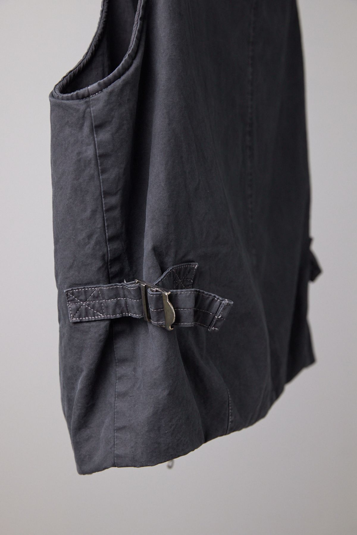 해칭룸(HATCHINGROOM) VTG Layering Vest Dyed Grey