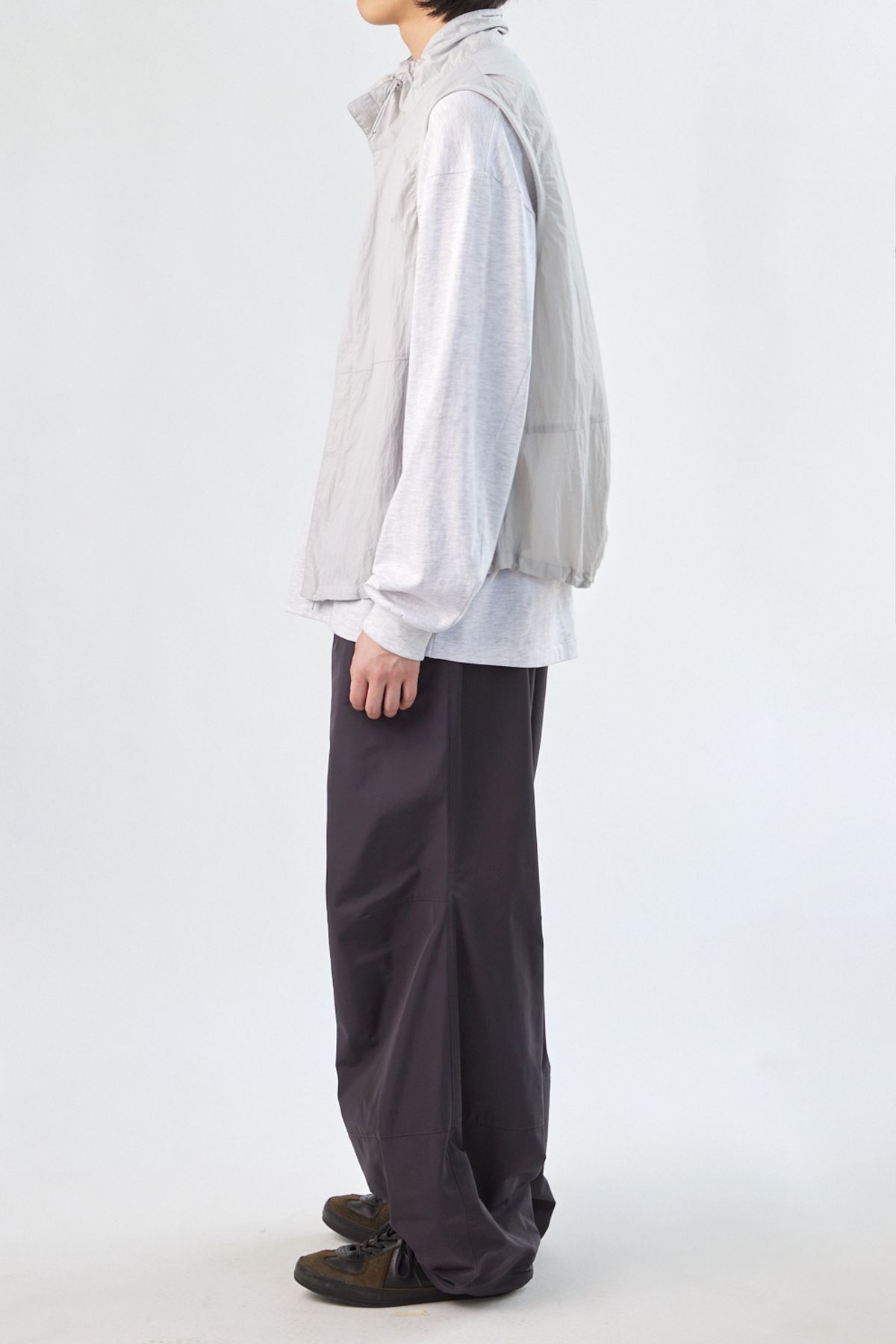 해칭룸(HATCHINGROOM) String Vest Light Grey