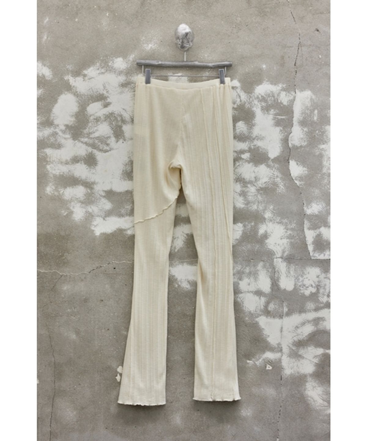 유스(YOUTH) Side-Slit Leggings Pants - Ivory