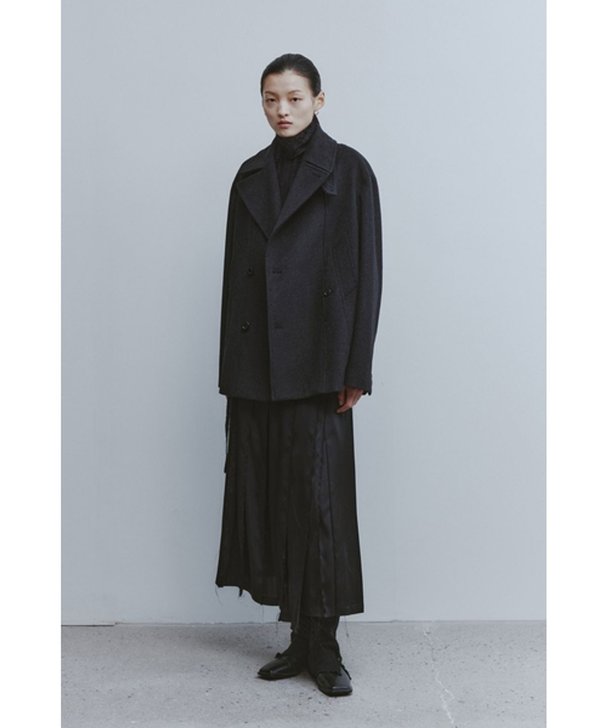 유스(YOUTH) Side-Slit Leggings Pants - Black