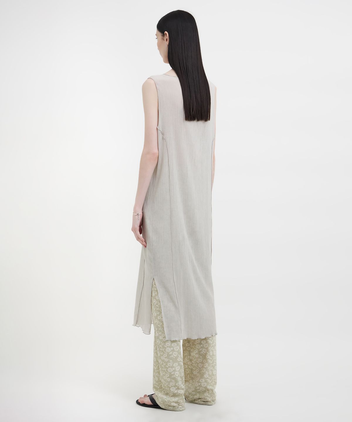 유스(YOUTH) Jersey Dress - Light Grey