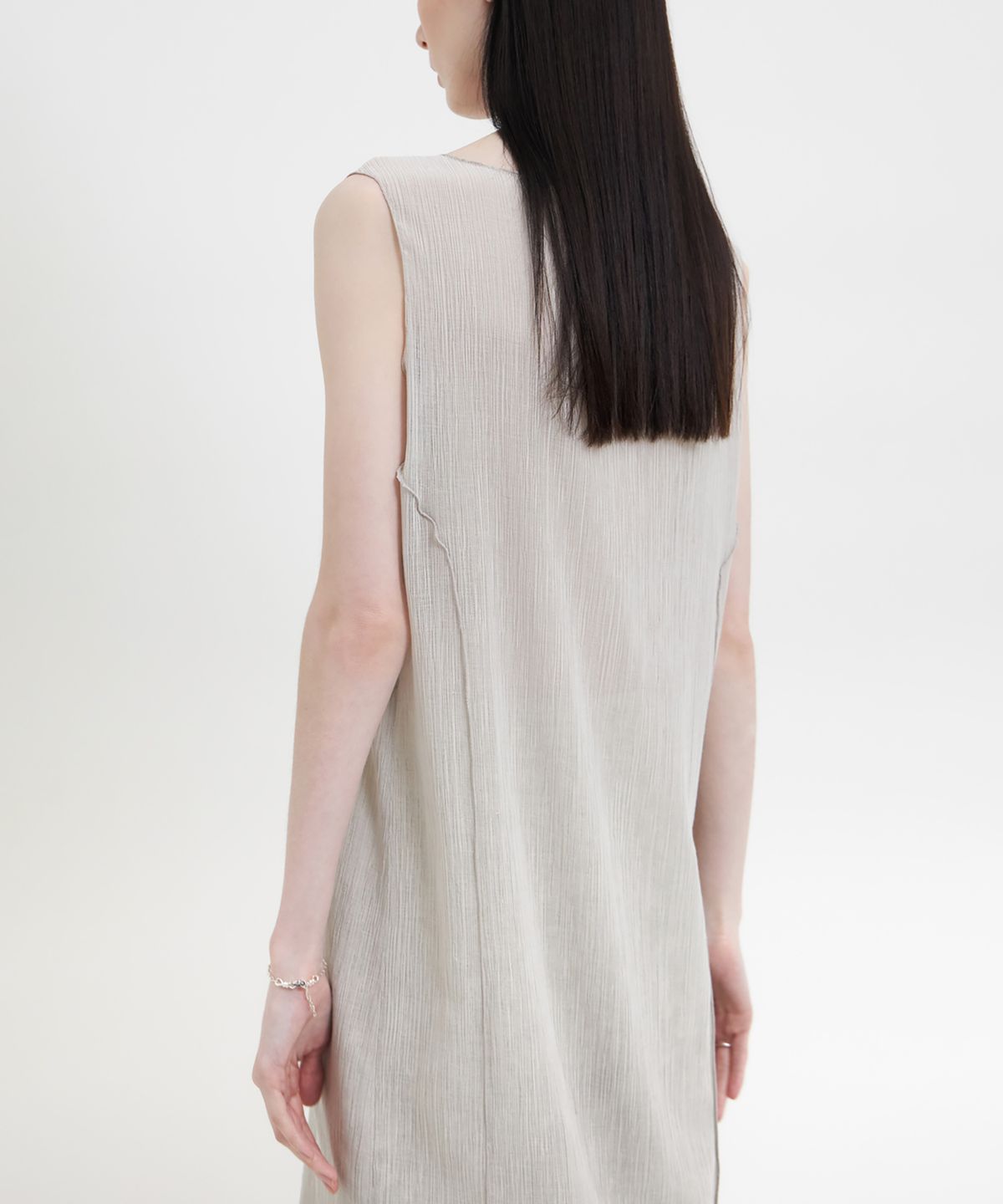 유스(YOUTH) Jersey Dress - Light Grey
