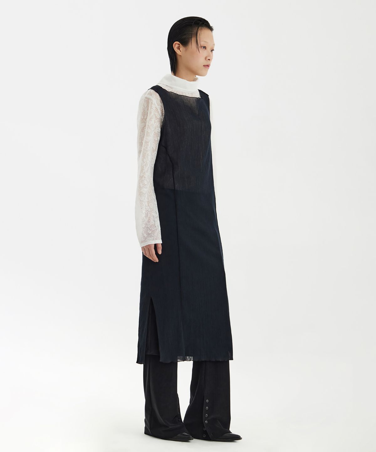 유스(YOUTH) Jersey Dress - Black