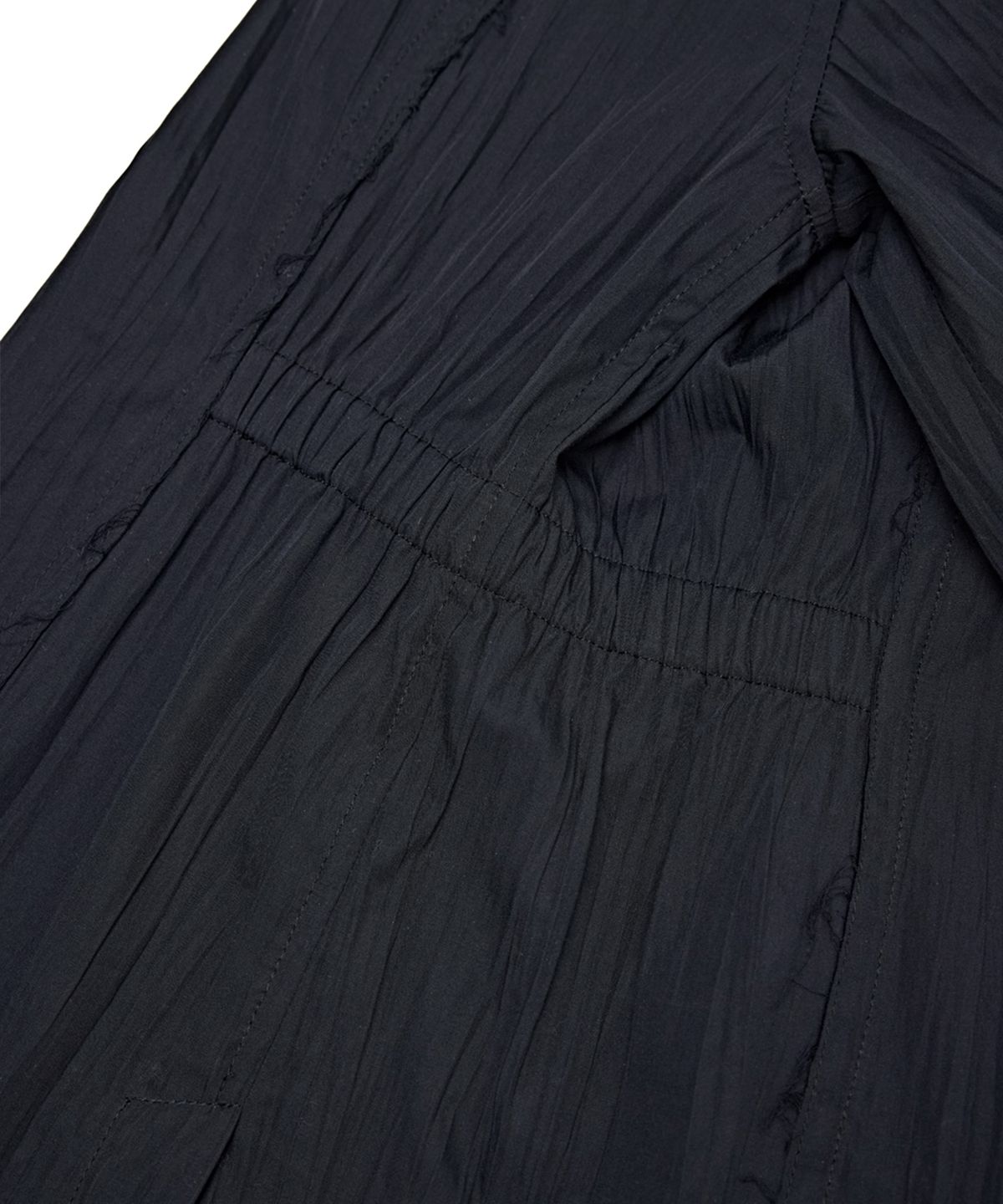 유스(YOUTH) Side-Slit Shirt Dress - Black