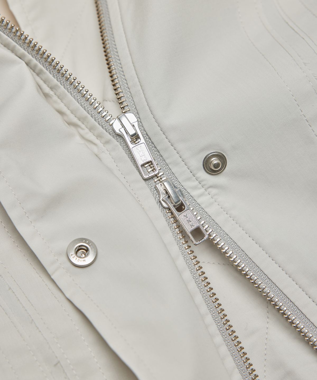 유스(YOUTH) Cut-Off Oversized Blouson - Light Beige