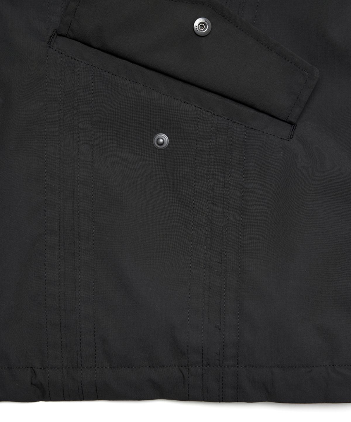 유스(YOUTH) Cut-Off Oversized Blouson - Black
