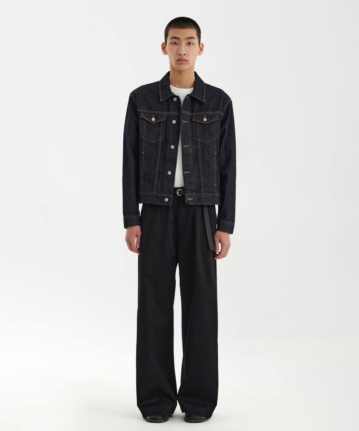 유스(YOUTH) Denim Trucker Jacket - One Wash