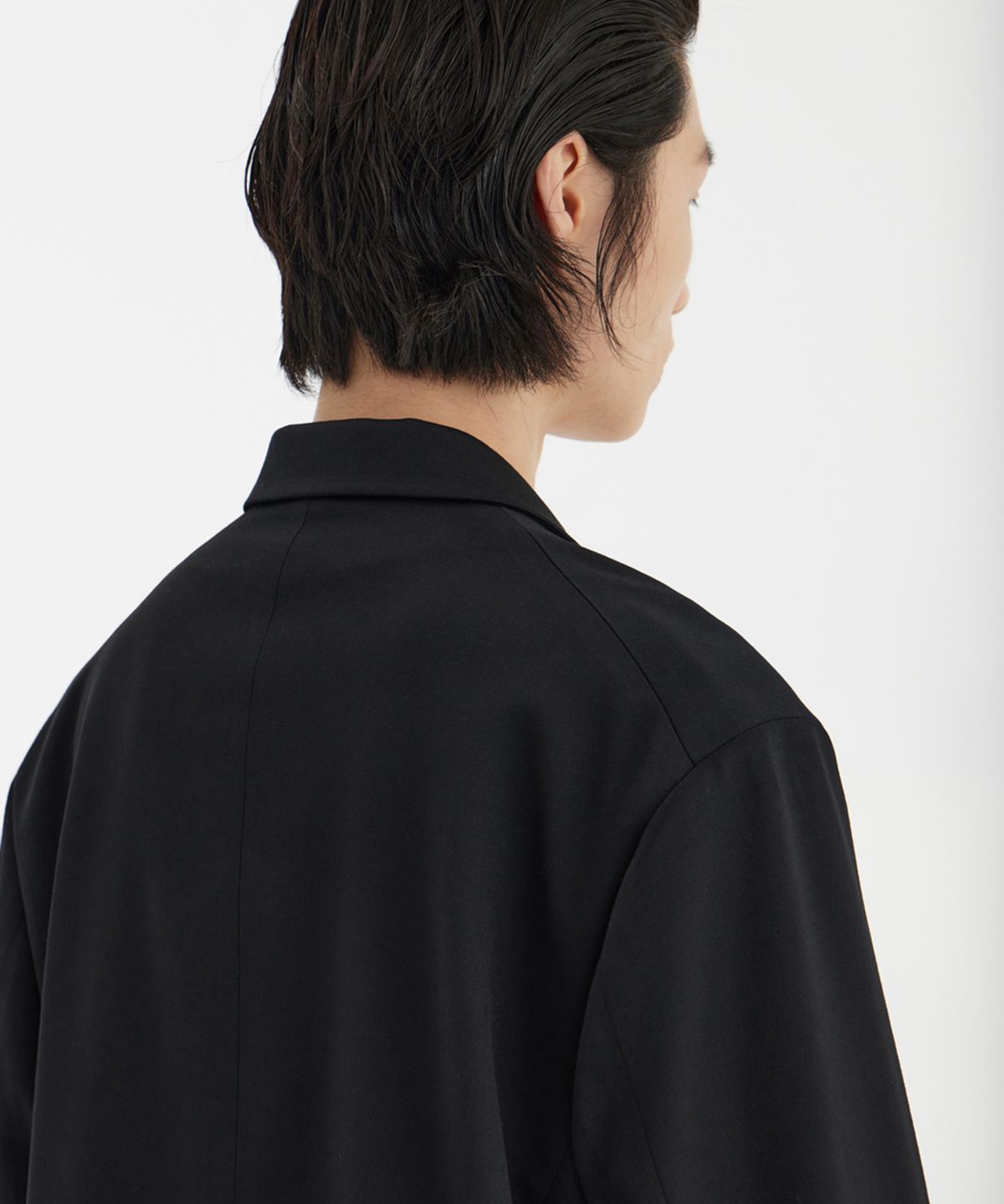 유스(YOUTH) Double Breasted Jacket - Black