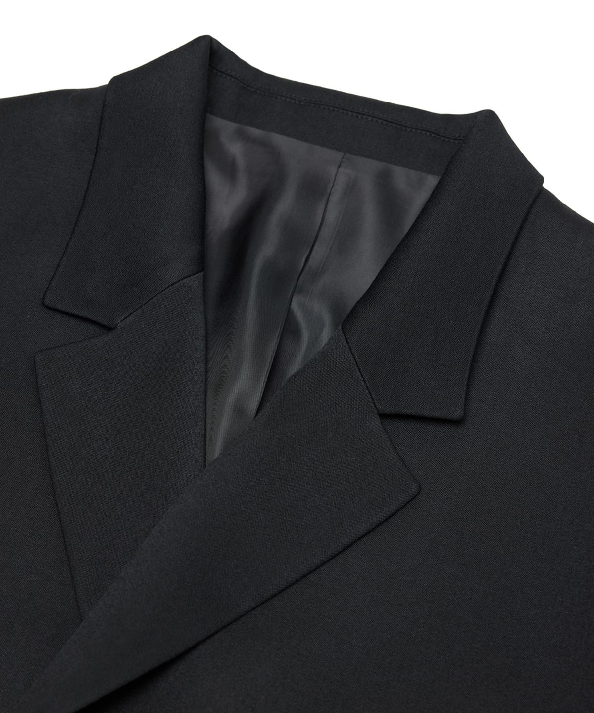 유스(YOUTH) Double Breasted Jacket - Black