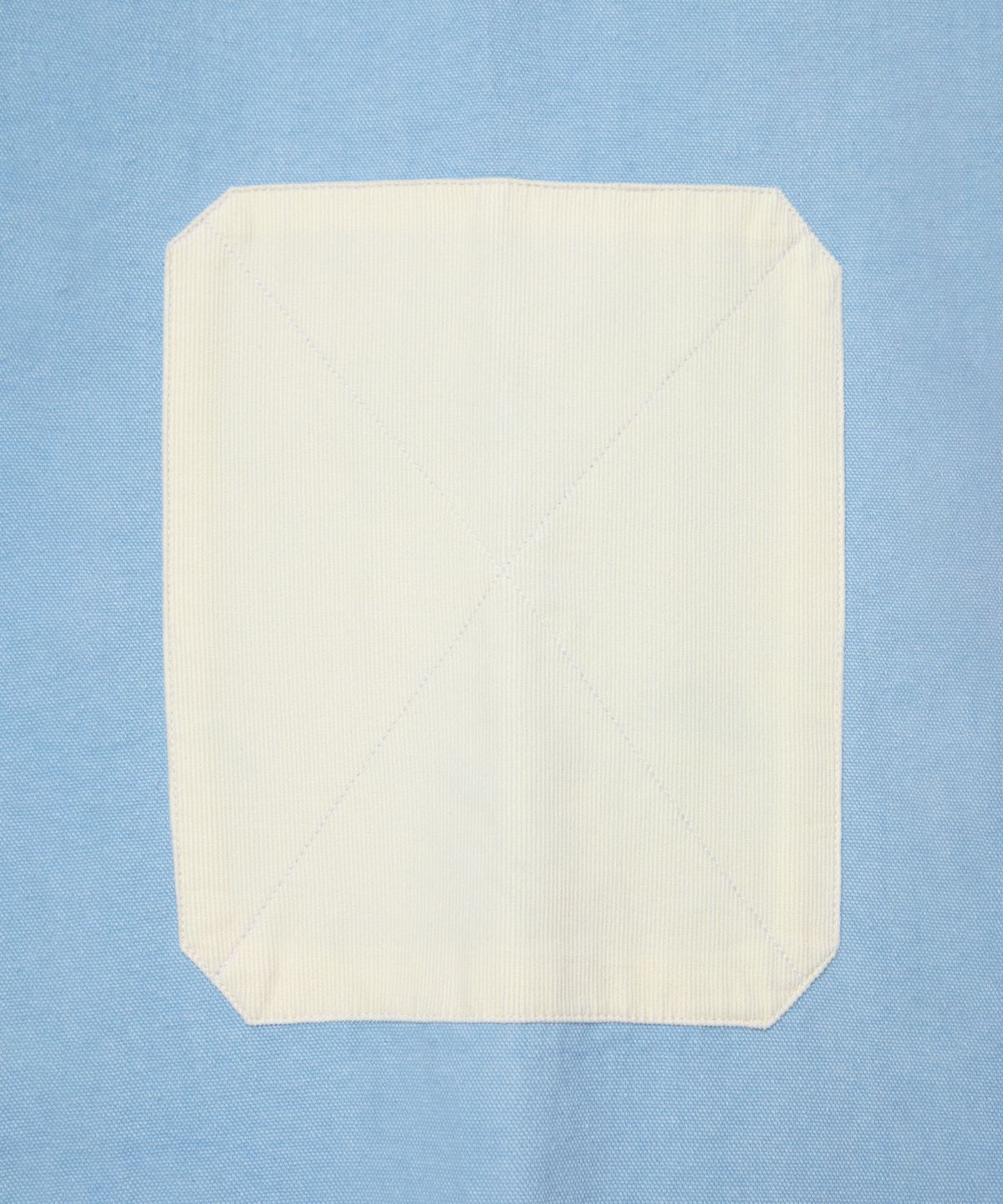 벌스데이수트(BIRTHDAYSUIT) CANVAS PATCH WORK PANTS (BLUE)