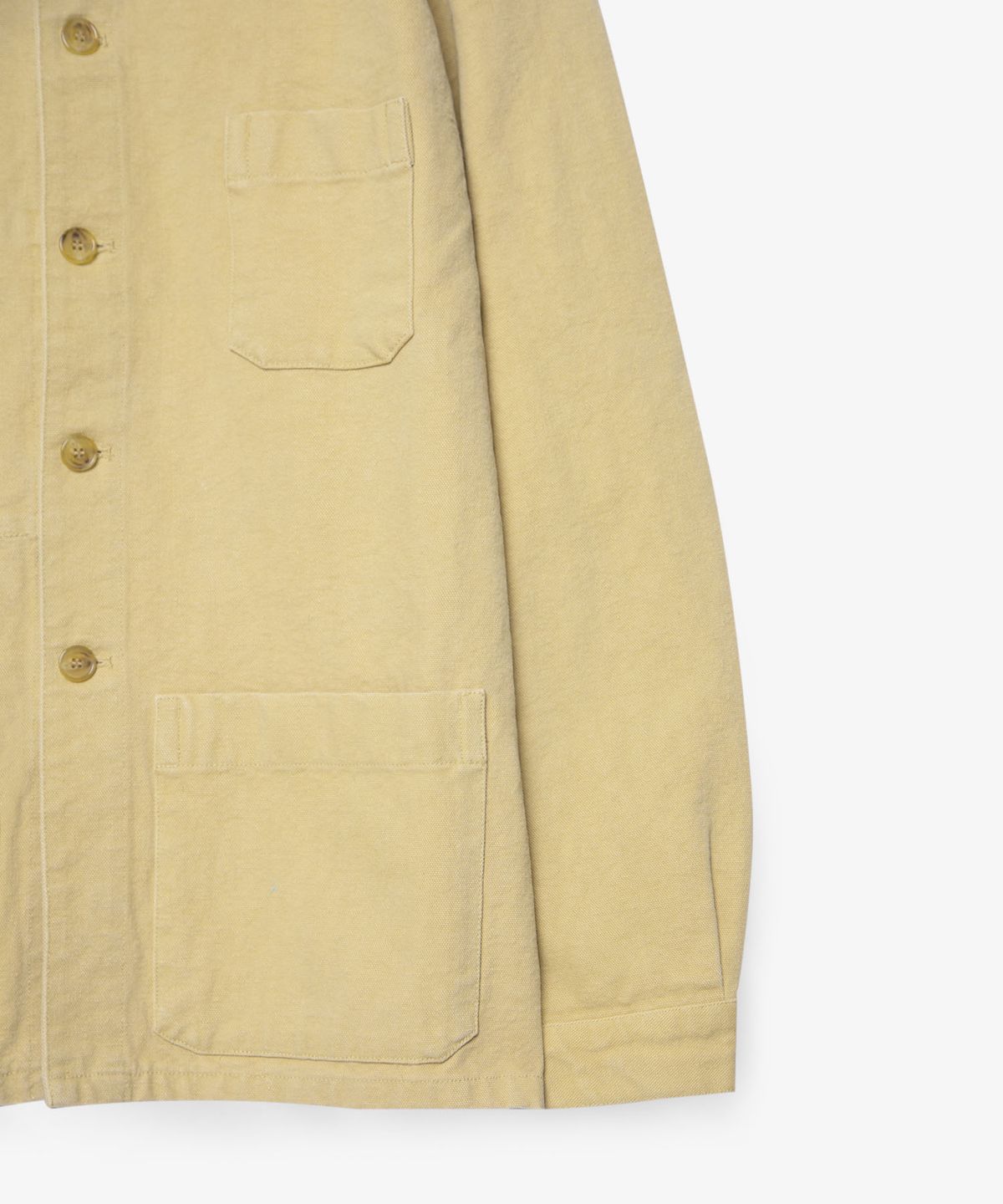 벌스데이수트(BIRTHDAYSUIT) OXFORD FRENCH WORK JACKET (BEIGE)