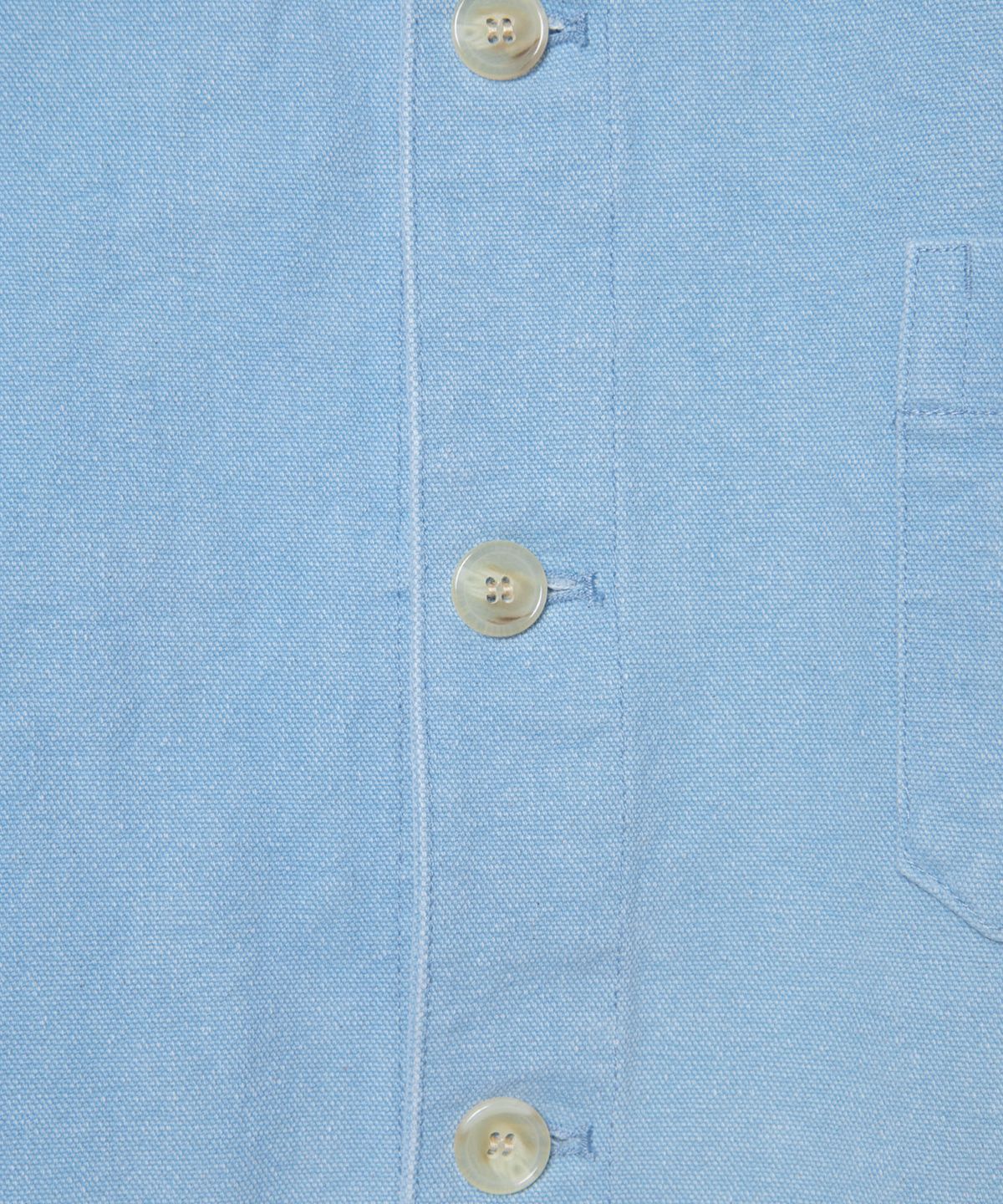 벌스데이수트(BIRTHDAYSUIT) OXFORD FRENCH WORK JACKET (BLUE)