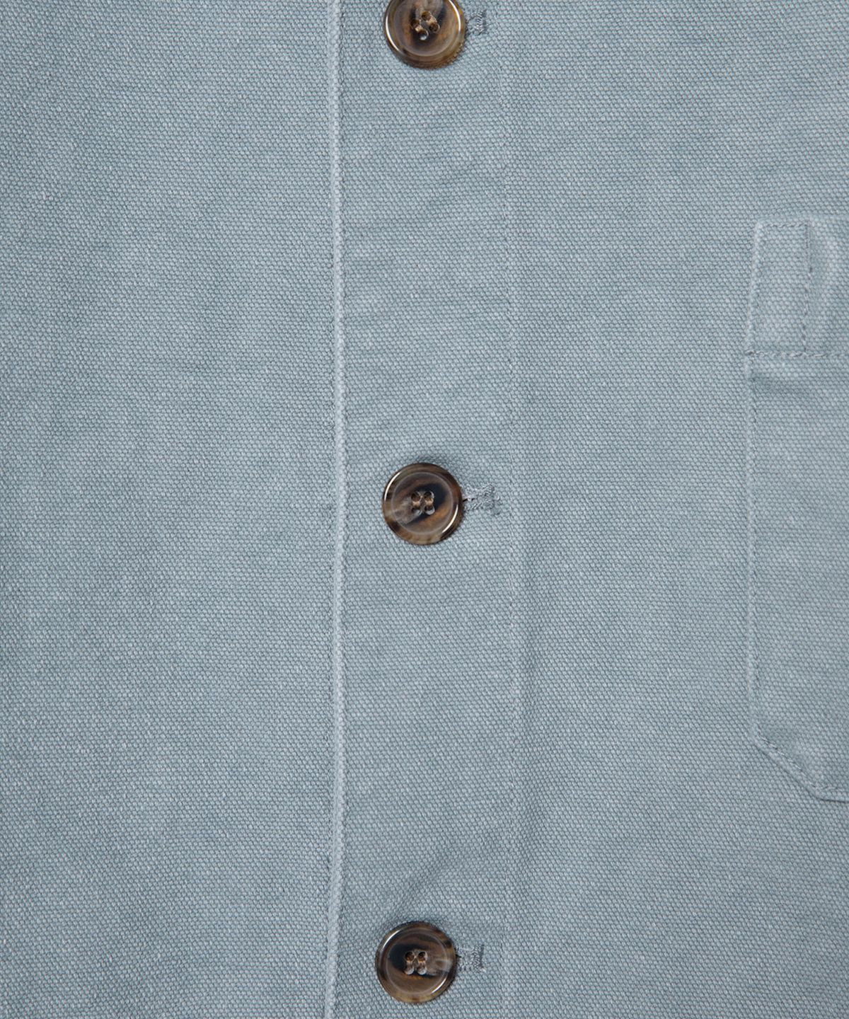 벌스데이수트(BIRTHDAYSUIT) OXFORD FRENCH WORK JACKET (GREY)