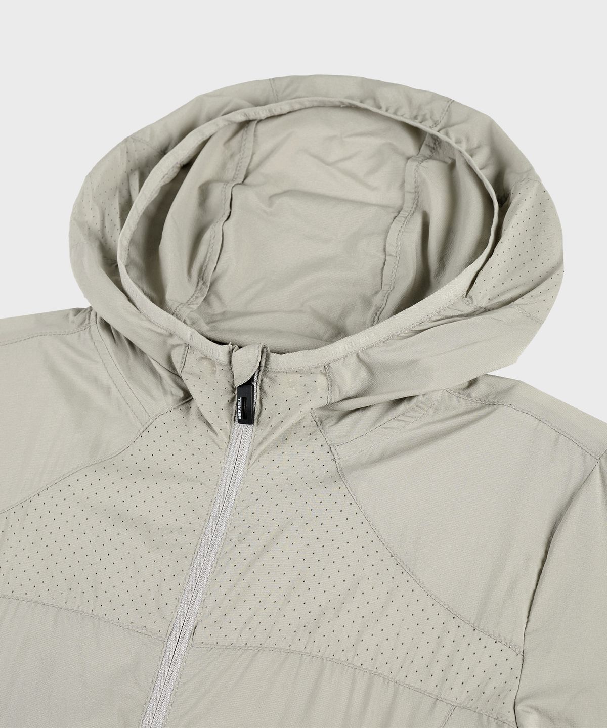 머렐(MERRELL) [WOMEN] 하이크 타공 경량 자켓 LIGHT GREY