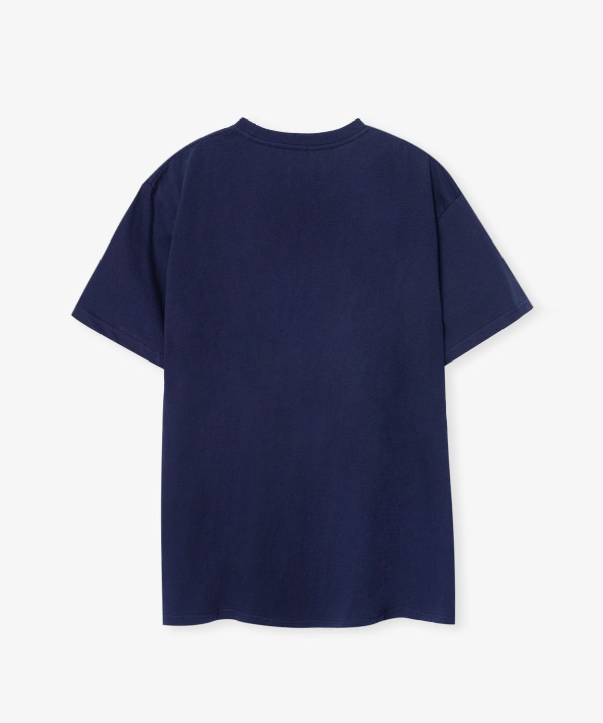 벌스데이수트(BIRTHDAYSUIT) HAND STITCH T-SHIRT (NAVY)