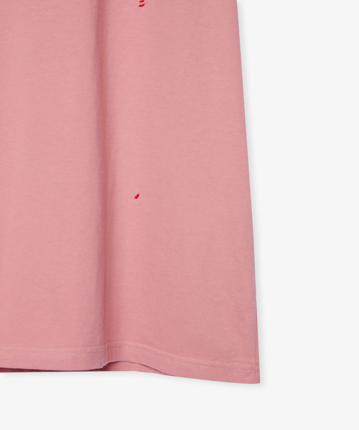 벌스데이수트(BIRTHDAYSUIT) HAND STITCH T-SHIRT (PINK)