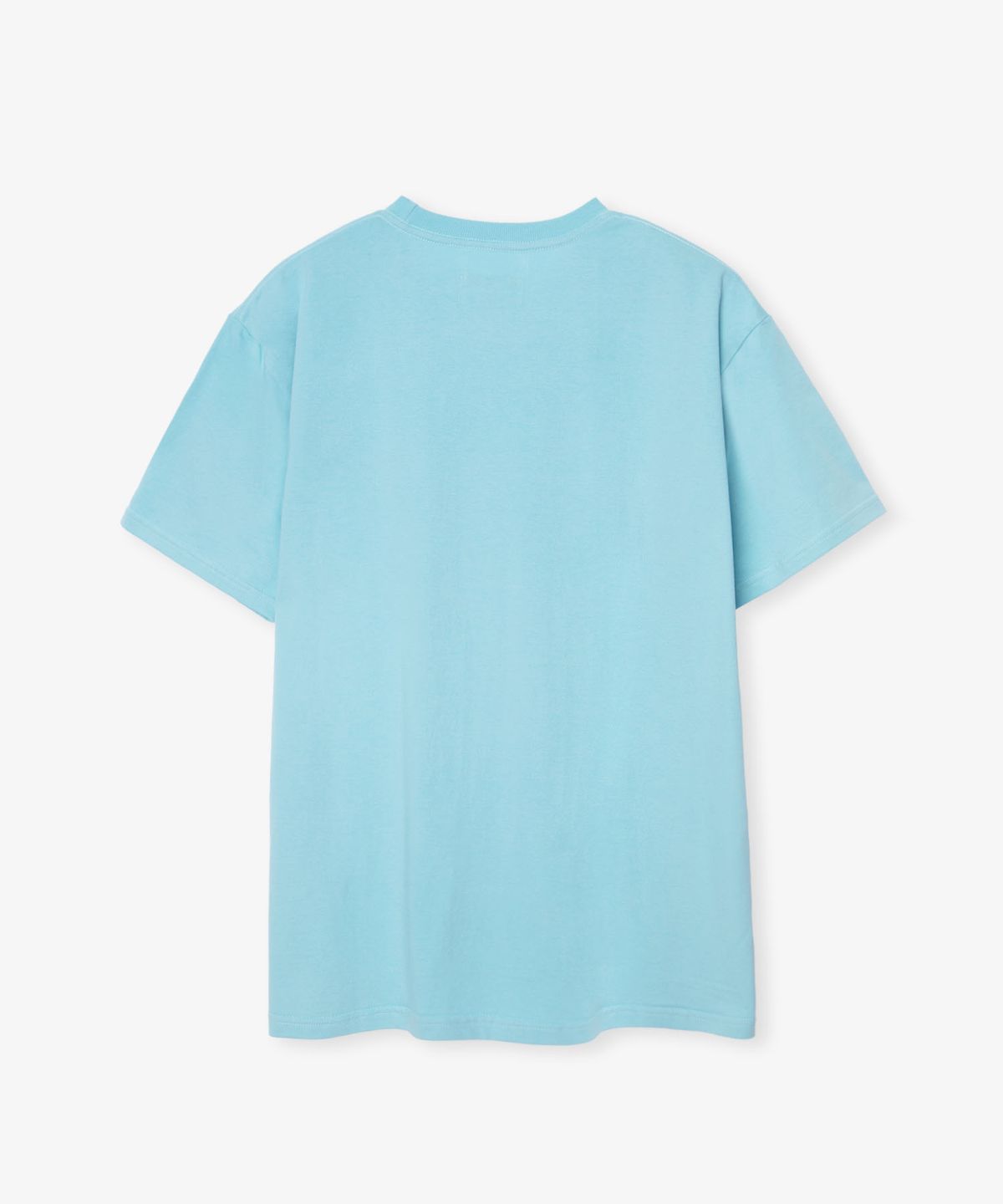 벌스데이수트(BIRTHDAYSUIT) HAND STITCH T-SHIRT (SKY BLUE)