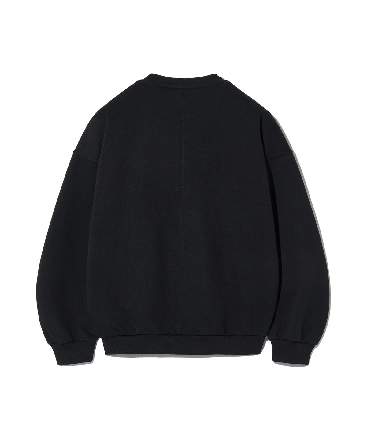 다이아몬드 레이라(DIAMOND LAYLA) LAMOUR Big Embroidery Stitch Sweatshirt T87  Black