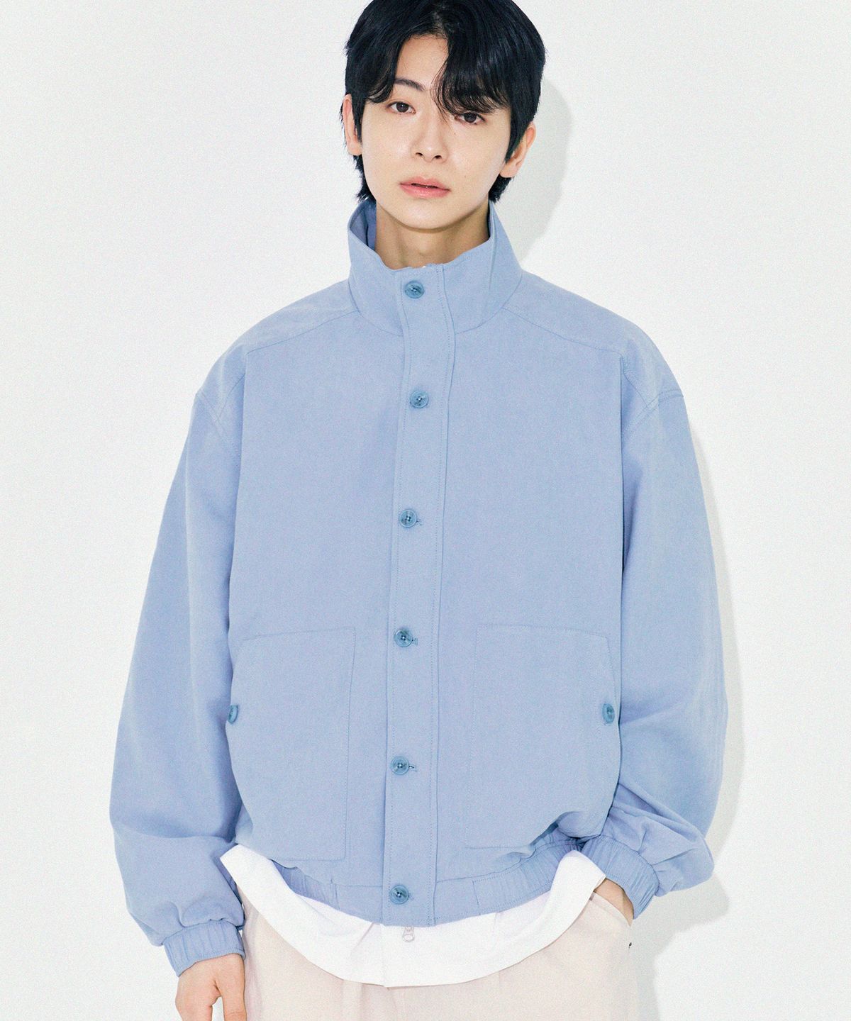 다이아몬드 레이라(DIAMOND LAYLA) Trekking Two-Way Field Jacket J31  Hippo Sky