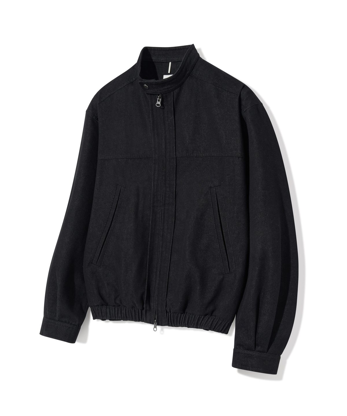 다이아몬드 레이라(DIAMOND LAYLA) Mood Biker Denim Jacket  J32  Black Denim