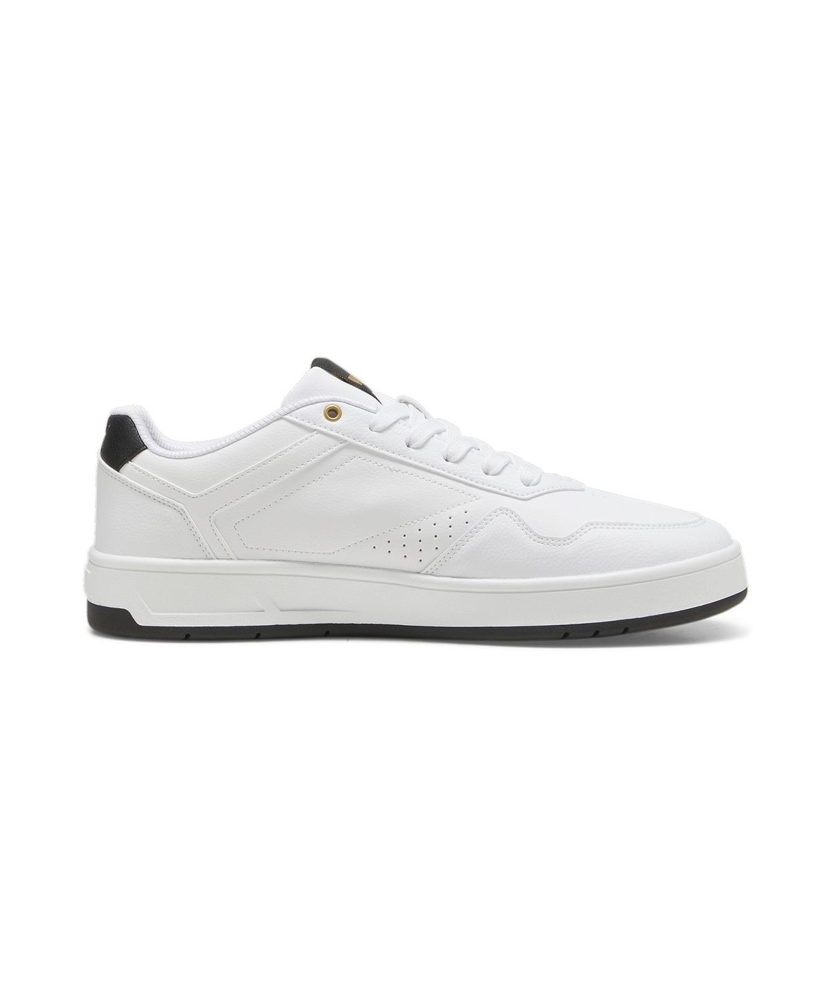 푸마(PUMA) 코트 클래식 - 화이트:블랙:골드 / 395018-07