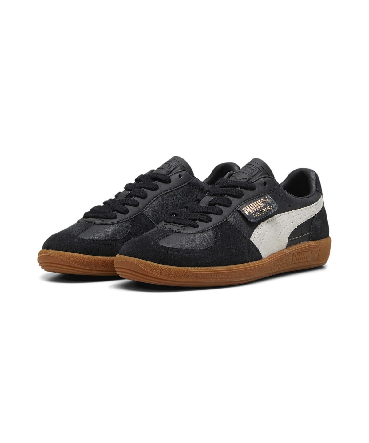 푸마(PUMA) 팔레르모 Lth - 블랙:라이트그레이 / 396464-03