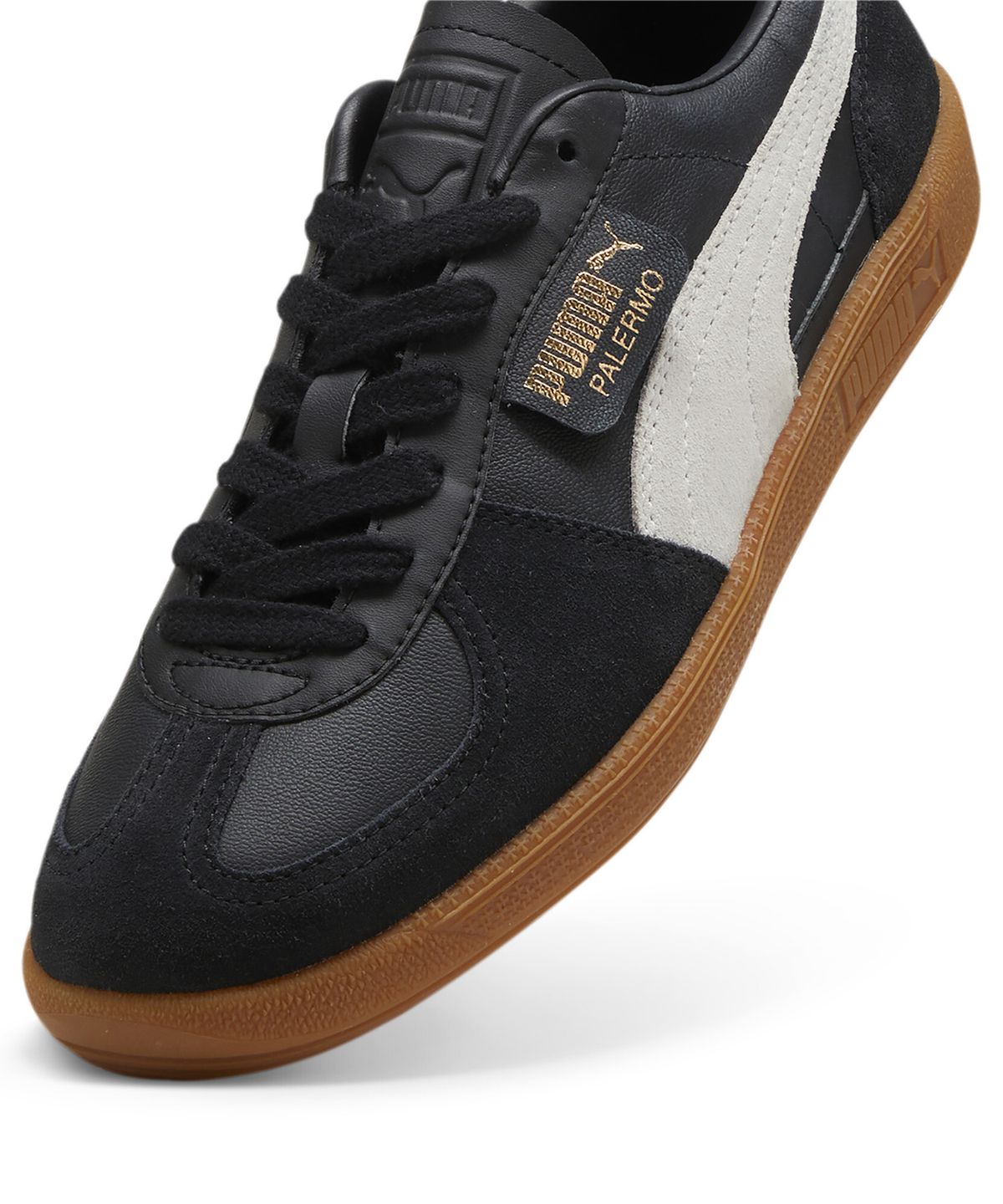 푸마(PUMA) 팔레르모 Lth - 블랙:라이트그레이 / 396464-03