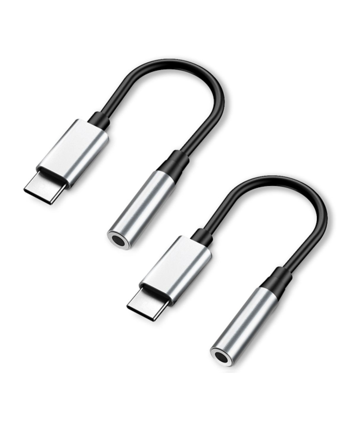 구스페리(GOOSPERY) C타입 젠더 3.5mm 이어폰 변환 어댑터 컨버터 잭 아이폰 갤럭시 2개입