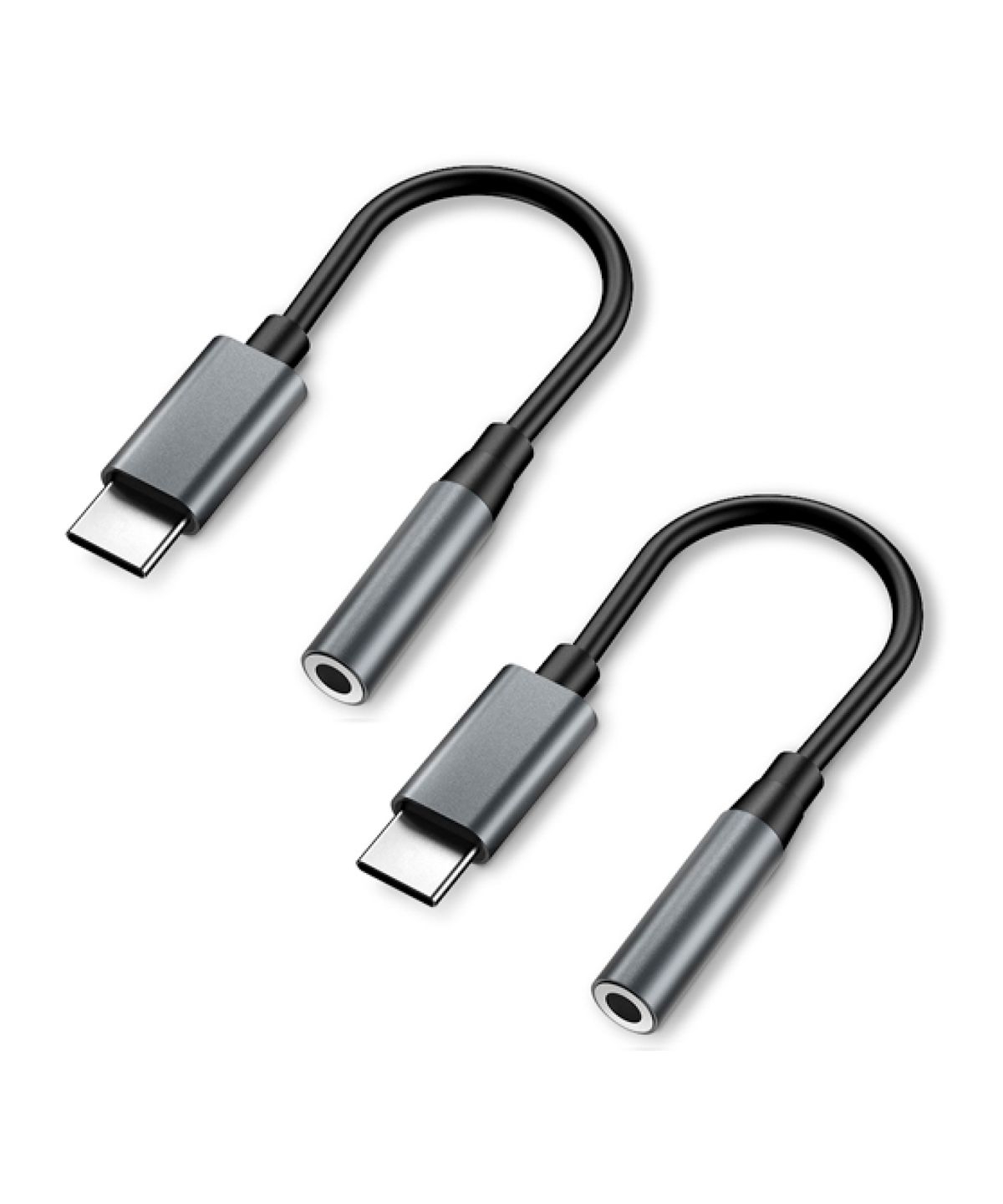 구스페리(GOOSPERY) C타입 젠더 3.5mm 이어폰 변환 어댑터 컨버터 잭 아이폰 갤럭시 2개입