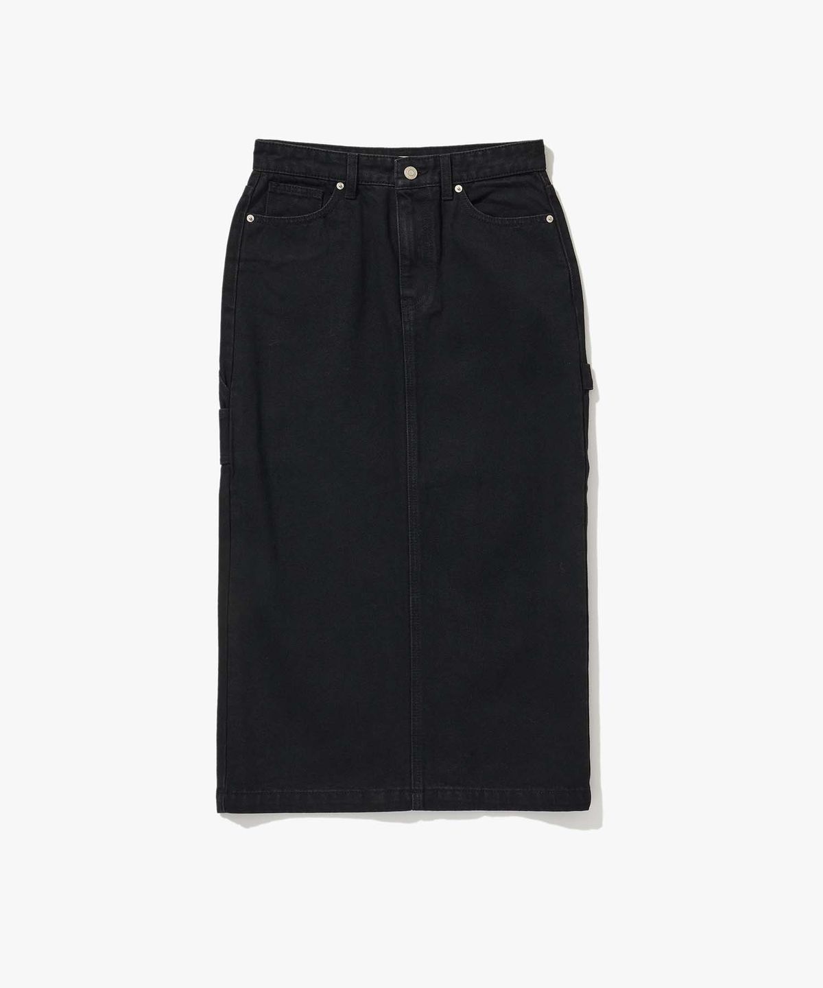 플랙 우먼(PLAC WOMEN) 카펜터 롱 데님 스커트