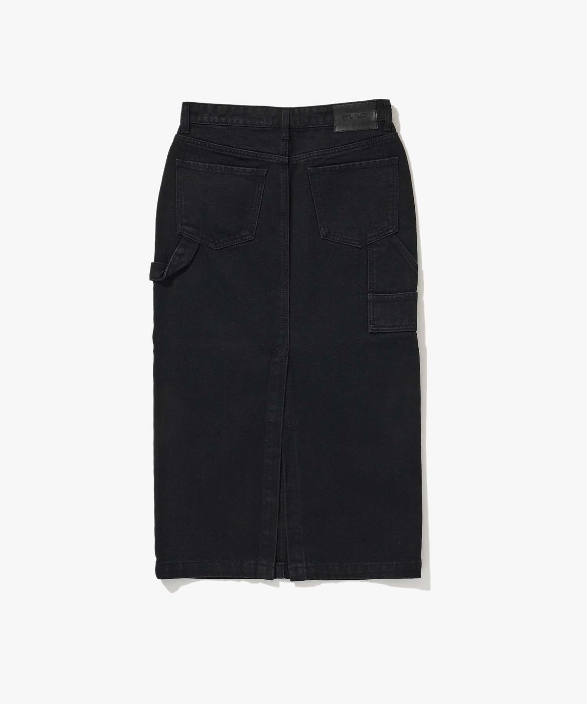 플랙 우먼(PLAC WOMEN) 카펜터 롱 데님 스커트