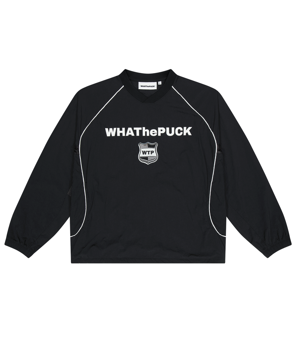 왓더퍽(WHATHEPUCK) WTP 싸커 져지 블랙