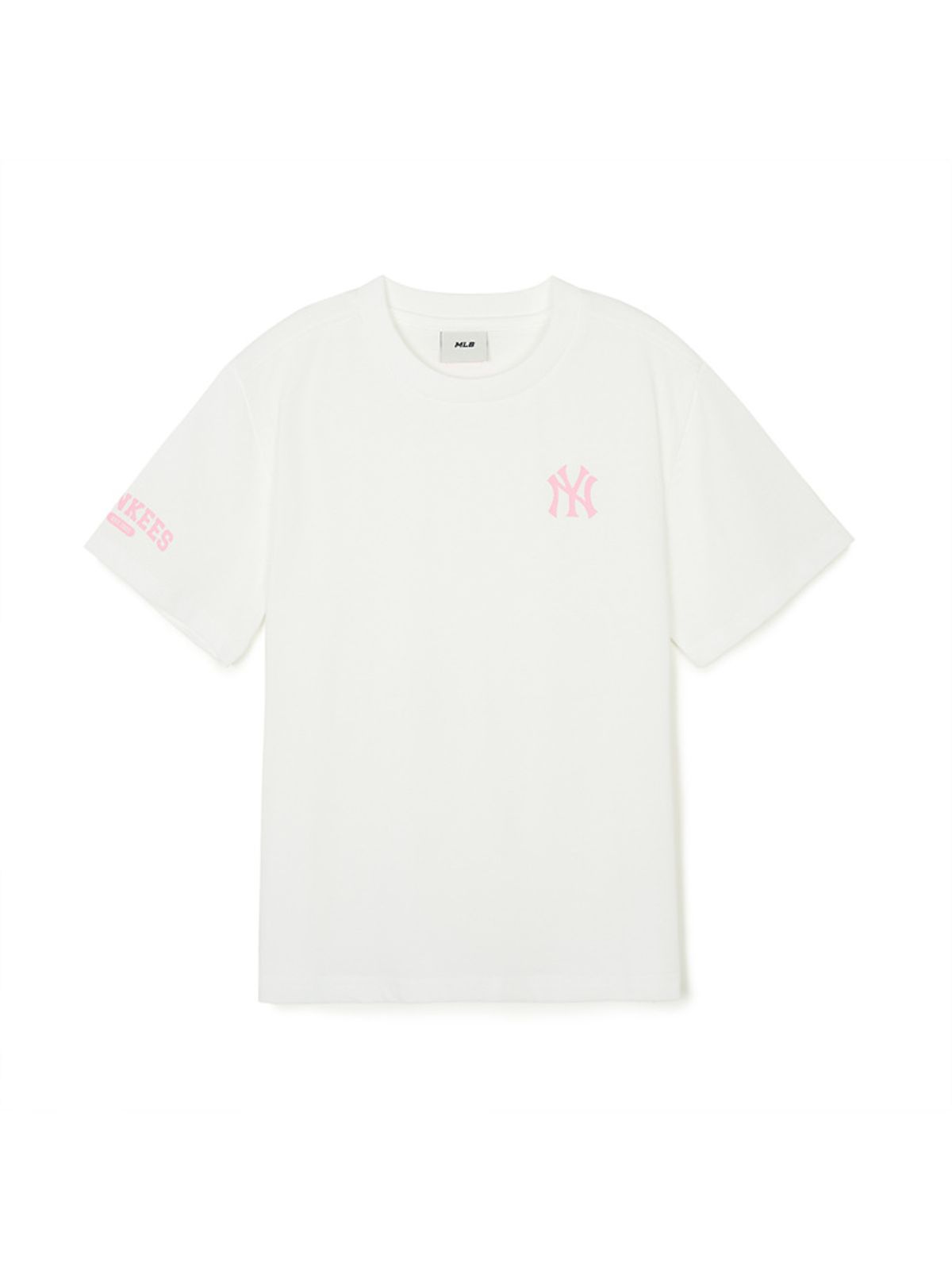 엠엘비 키즈(MLB KIDS) 바시티 3PCS 베스트 반팔 세트 (여아) NY (Pink)