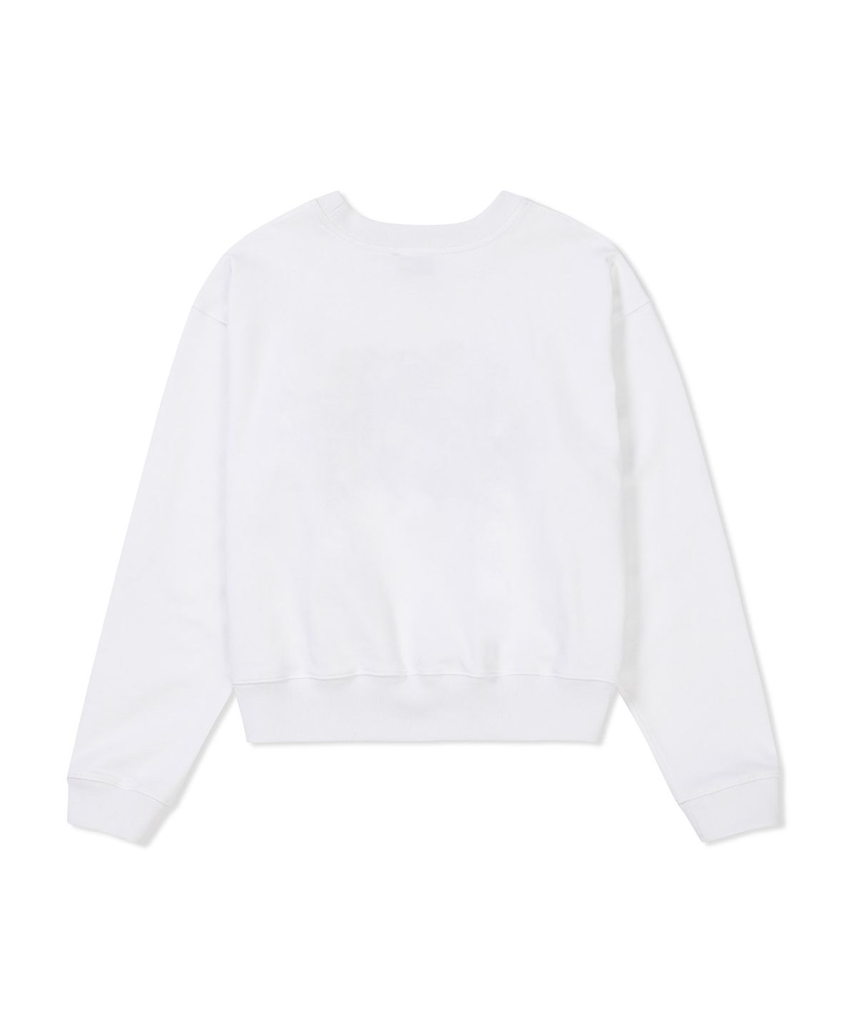 제로플래닛(ZEROPLANET) 가든 그래픽 자수 스웻셔츠 [WHITE]