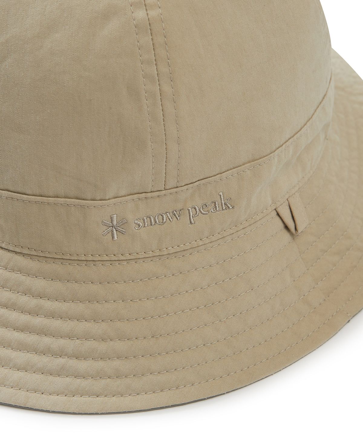 스노우피크 어패럴(SNOWPEAK APPAREL) 타슬란 리버시블 버킷햇 Beige (S24SUFBH73)