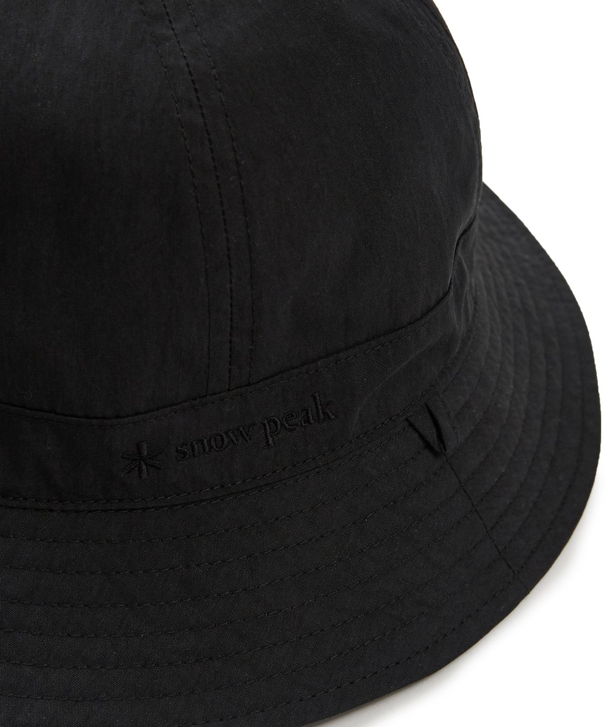 스노우피크 어패럴(SNOWPEAK APPAREL) 타슬란 리버시블 버킷햇 Black (S24SUFBH73)